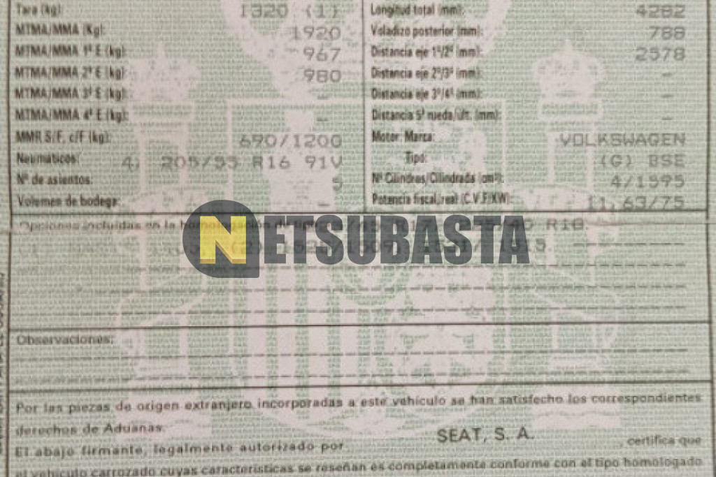 Seat Altea 1.6 2006