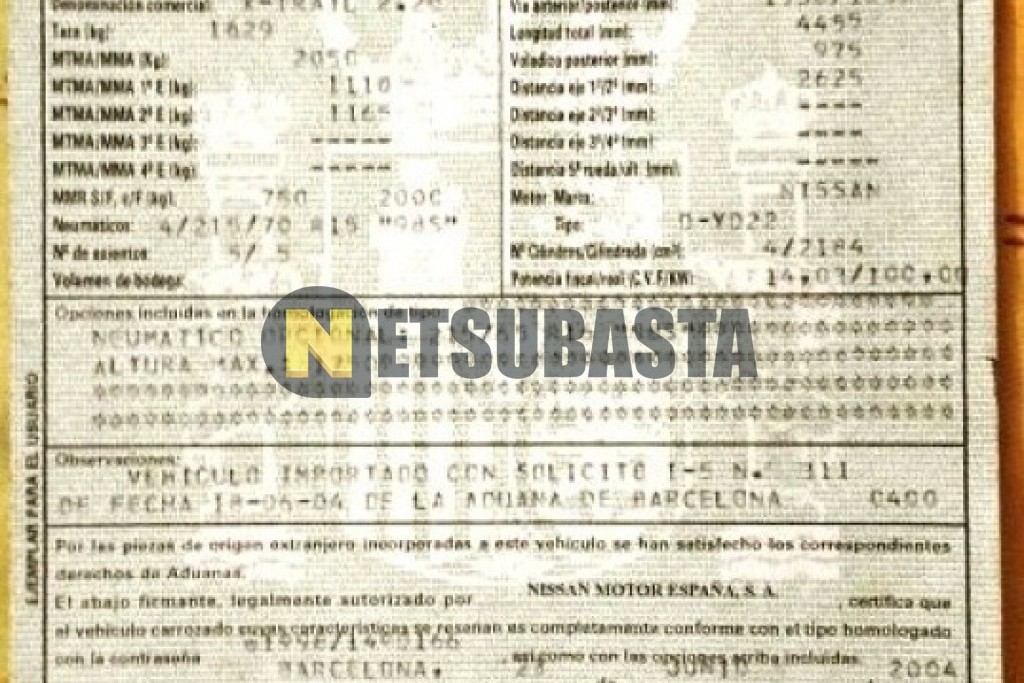 Nissan X-trail 2.2 dCi 2004
