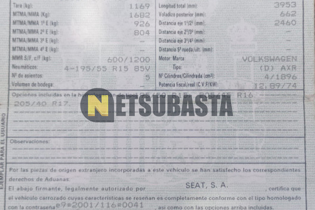 Seat Ibiza 1.9 TDI 2006