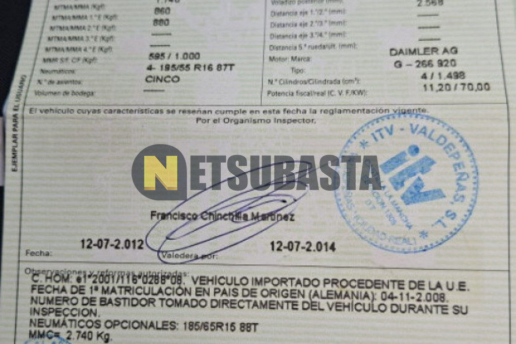 Mercedes-Benz A 150 2008