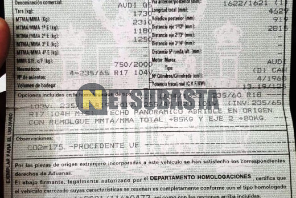 Audi Q5 2.0 TDI quattro DPF 2008