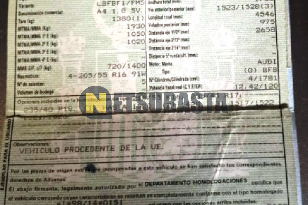 Audi A4 1.8 T 2003