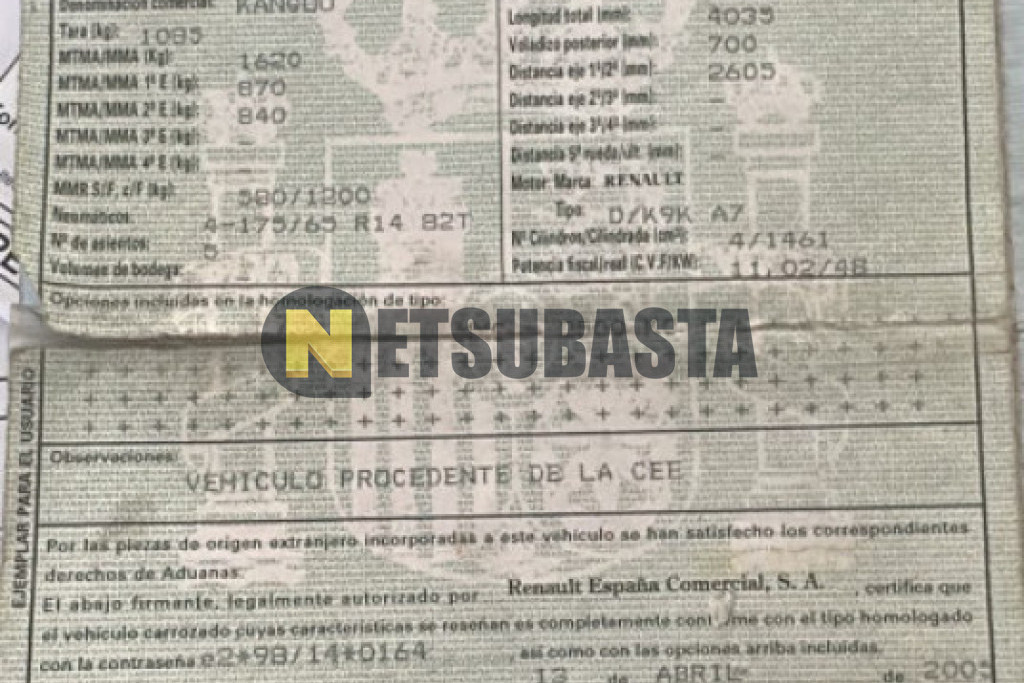 Renault Kangoo 1.5 dCi 2005