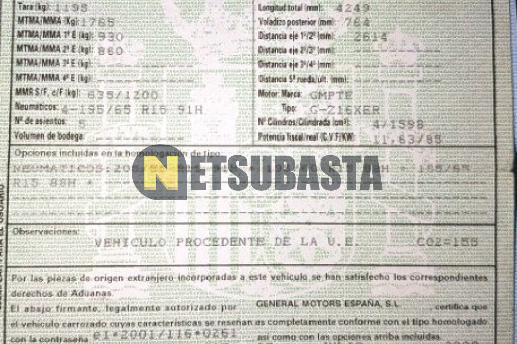 Opel Astra 1.6 2009