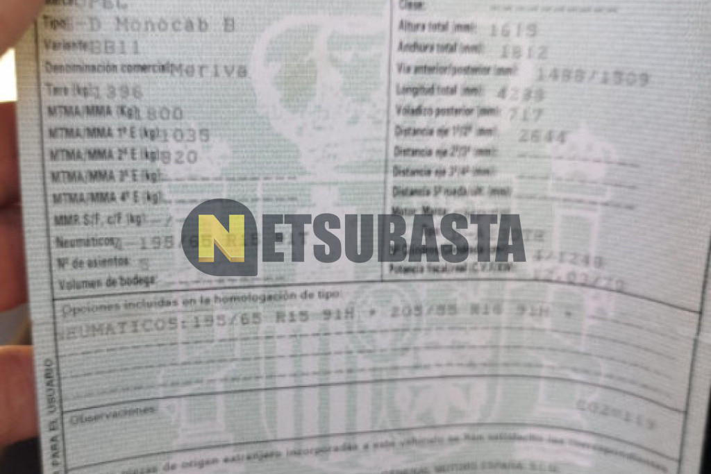 Opel Meriva 1.3 CDTI 2010