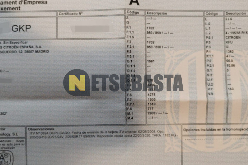 Citroën C4 1.4i 16v 2009