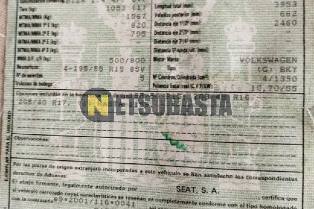 Seat Ibiza 1.4 16V 2006