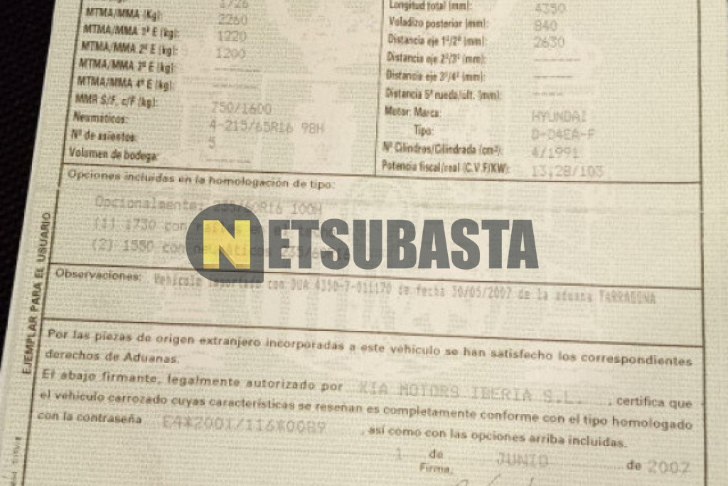 Kia Sportage 2.0 CRDi 2007