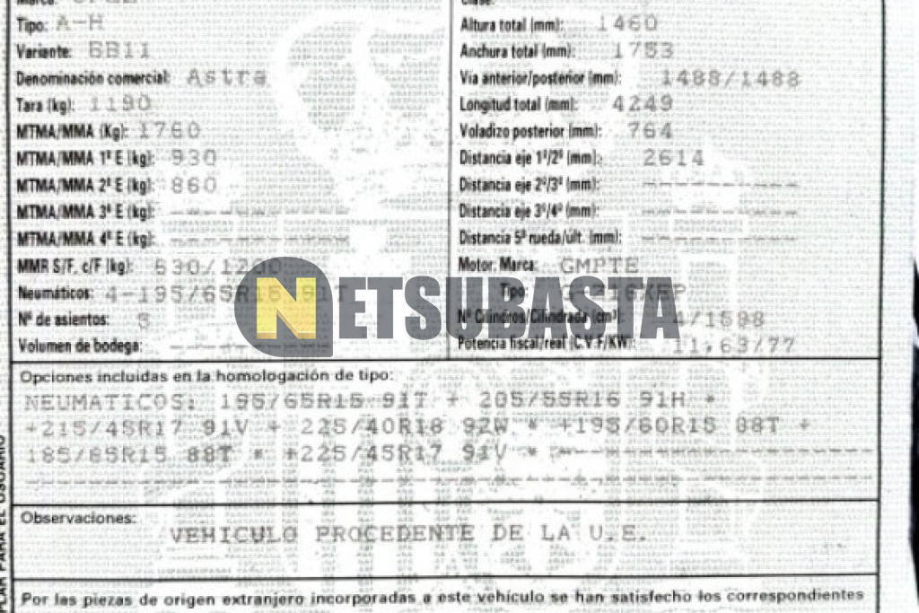 Opel Astra 1.6 16V 2006